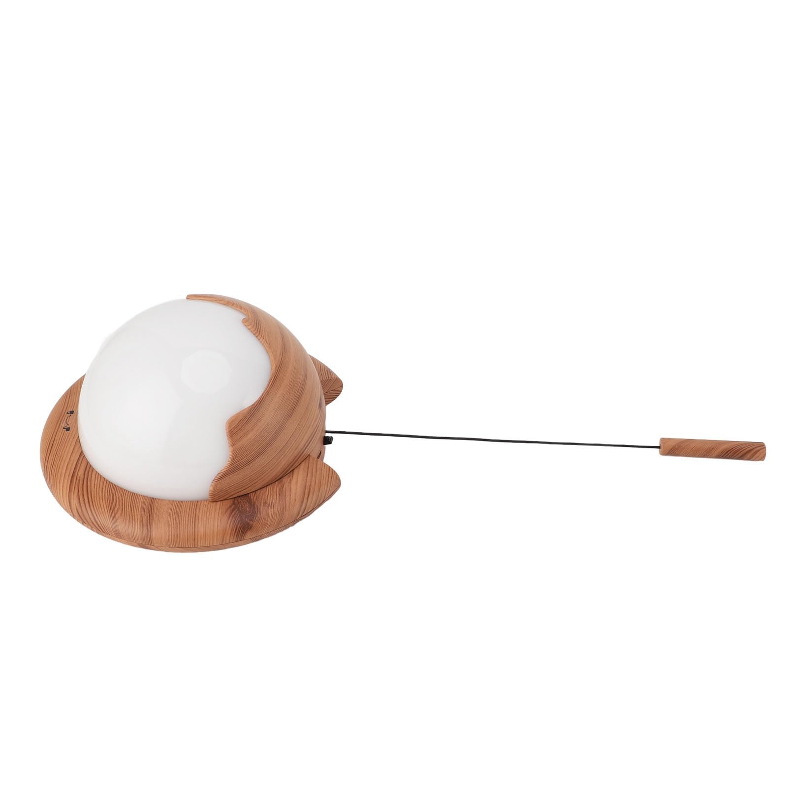 Generic Difusor de Aromaterapia LED para Colgar en la Pared, Dispositivo Moderno de Aceite Esencial USB para Relajación del Dormitorio, 150ml (Grano de Madera)