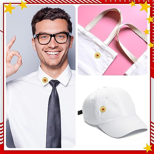 Image of Tondiamo 54 /18 Pcs Volunteer Appreciation Gifts Pins Bulk Outstanding Gold Honor Volunteer Pin for Volunteer Month Week Gifts