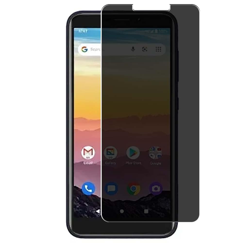 Film for AT&T CalypsoSynvy Privacy Screen Protector Film, compatible with AT&T Calypso Anti Spy Guard Sticker [ Not Tempered Glass Protectors ], Black