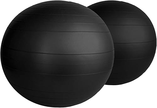Miniatura 1 de ECO-WISE Aeromat - Pelota de fitness (25.6 in), color negro
