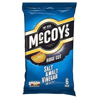 McCoys Ridge Cut Salt & Vinegar 27g x - 6 per pack
