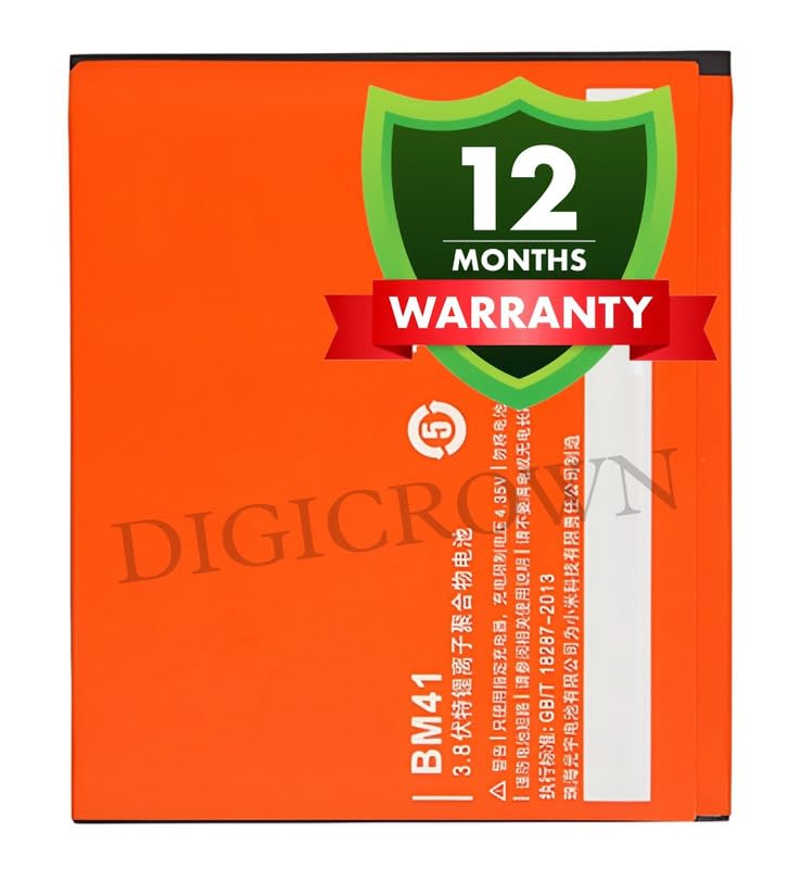 Image of Original BM41 Battery Compatible for Xiaomi Redmi 1 | Redmi 1S - (2000mAh) - 1 Year Warranty DF7