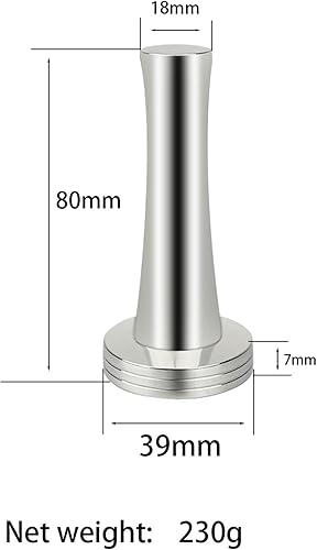 Miniatura 3 de Tamper de café 1.535 in 1.575 in, Espresso Tamper 1.535 in 1.575 in 1.535 in 1.575 in 1.535 in 1.575 in 304 Acero inoxidable Espresso Café Tamper