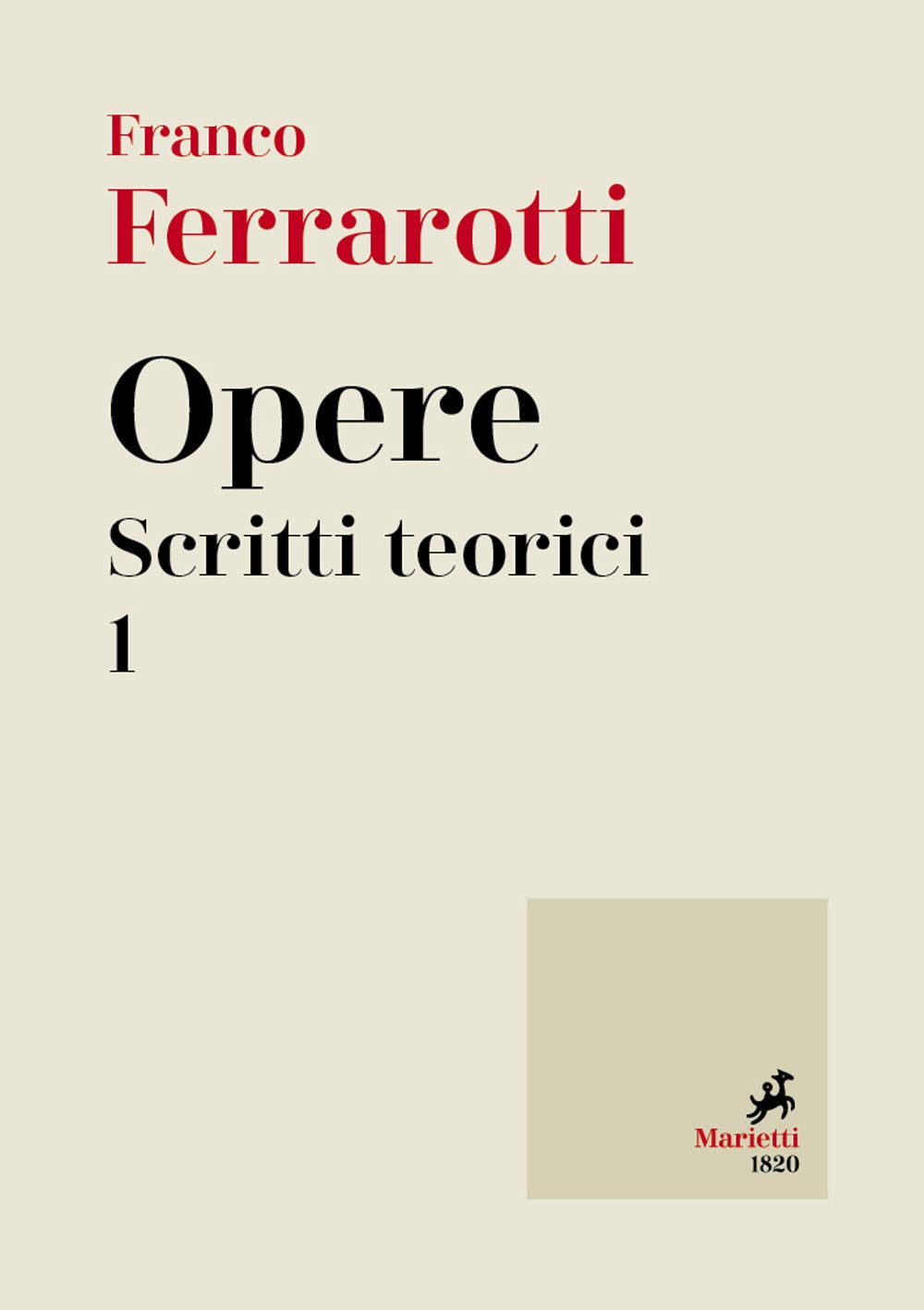 Opere. Scritti Teorici (Vol. 1) - 4