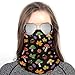 LITPUZC Fashionable Neck Gaiter Scarf for Men Women Mushroom Art Reusable Windproof Face Mask Balaclava Elastic Headwrap Bandana