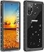 ANTSHARE Galaxy Note 10+ Plus Waterproof Case,Note 10+ Case Built in Screen Protector 360°Full Body Protective Shockproof Dirtproof Sandproof IP68 Underwater Waterproof Case for Note 10+(Clear Black)