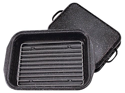 Graniteware 0535 - Asadora para horno de acero al carbono