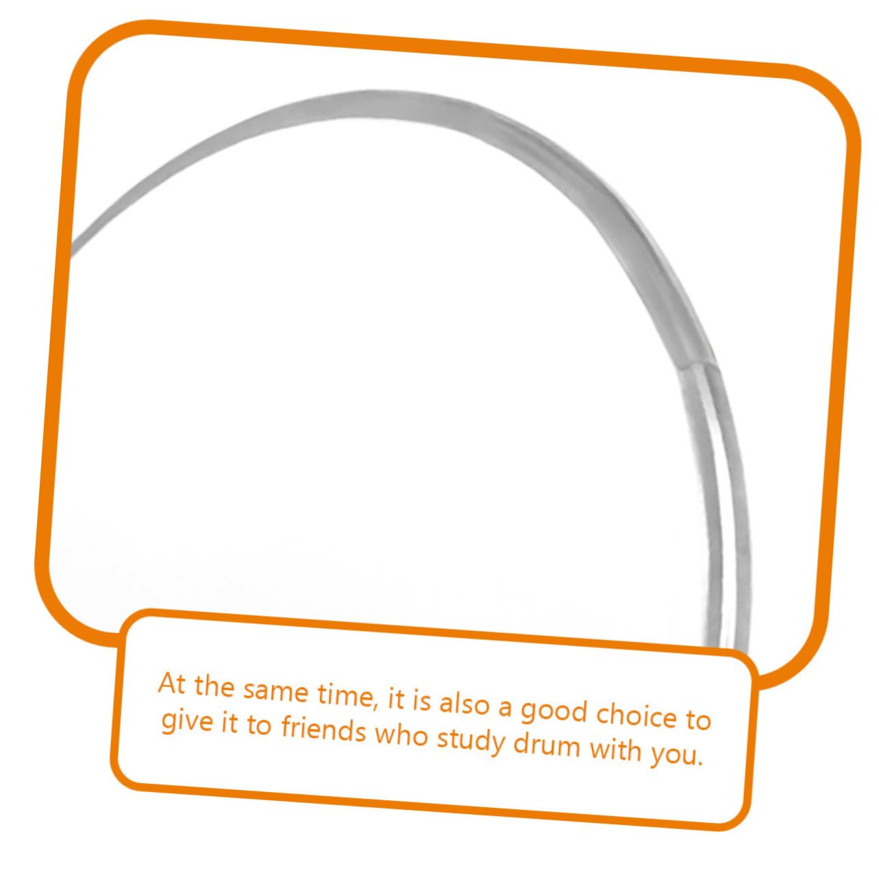 Yardwe 4pcs Jazz Drum Skin Transparent Replacement Percussion Drum Heads Workmanship for Enhanced Sound and Performance