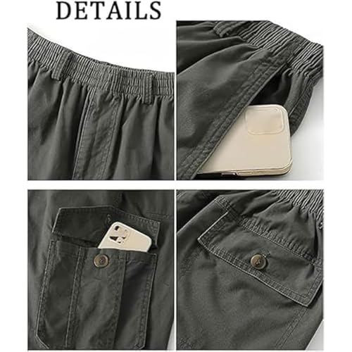 Flexrover Cargo Pants, Flexrover - Ultra Comfort Cargo Pants, Multi-Pocket Pant for Men2