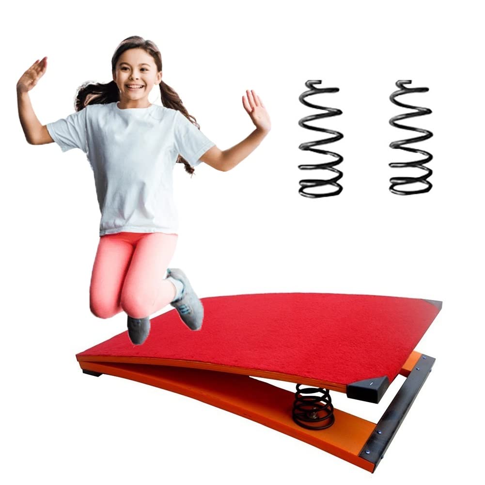 Tremplin junior de gymnastique anti-glisse évitant les chutes pour sauts périlleux