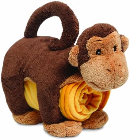 Ton Ton For Kids SnugglePaws Travel Bed Set, Monkey