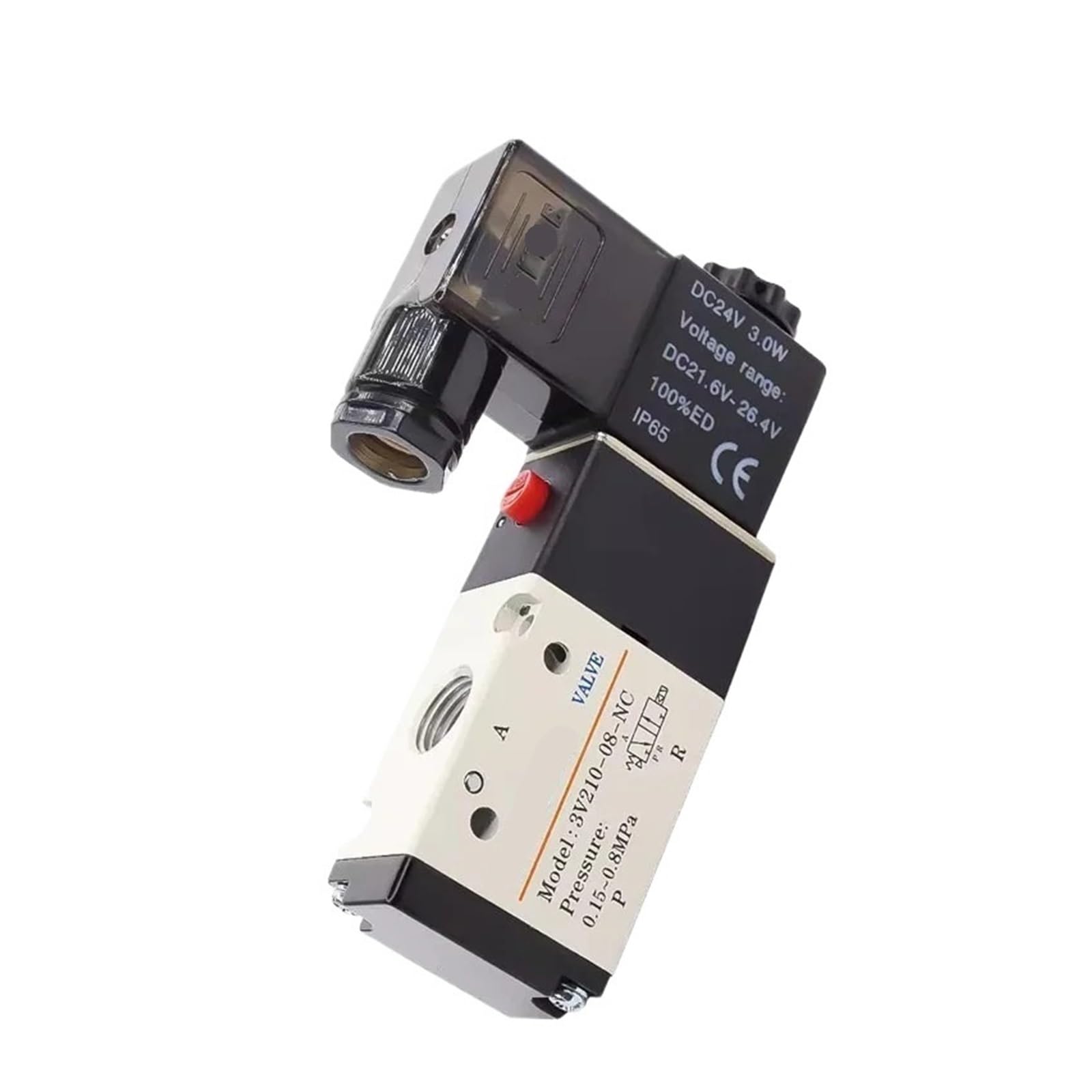 Électrovanne pneumatique 3/2 voies distributeur de commande d'air