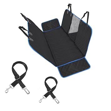 Dog Seat Cover Waterproof Hammock Convertible Pet Car Seat Cover