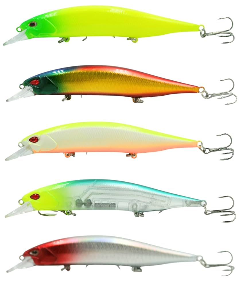 ミノーセット Amazon.co.jp: Blue Ocean フローティング ミノー ルアー 120mm