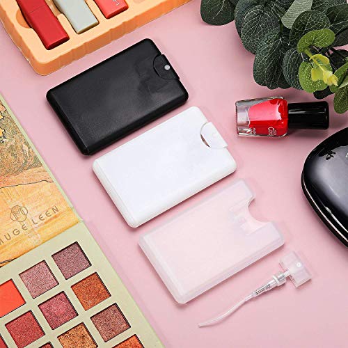 15 Pieces 20 Ml Cardcase-Like Plastic Perfume Spray Bottles Refillable Fine Mist Spray Bottle Portable Moisturizing Sprayer Box Empty Travel Bottle For Makeup Cosmetic Essential Oil #TOP4