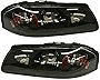 Evan-Fischer Headlight Assembly Compatible with 2004-2005 Chevrolet Impala Halogen Composite Passenger and Driver Side