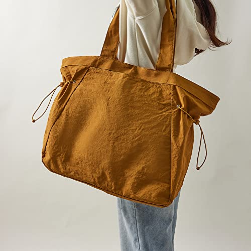 Image of VAKAER Tote Bag for Women, 18L Side Cinch Shopper Bag, Large Hobo Bag, Lightweight Shoulder Bags for Work, Workout, Travel