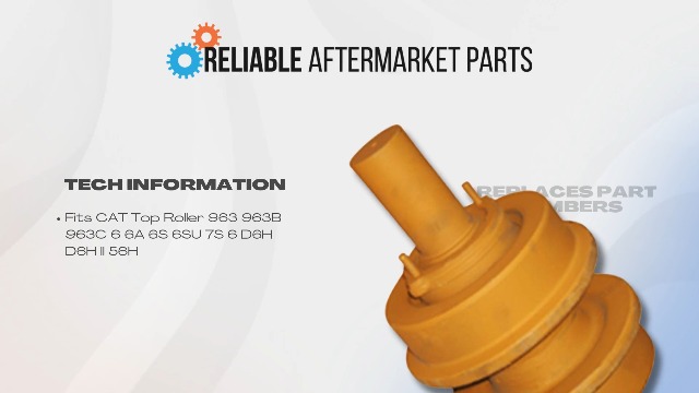 Amazon.com: 6Y1781 Fits CAT Top Roller 963 963B 963C 6 6A 6S 6SU