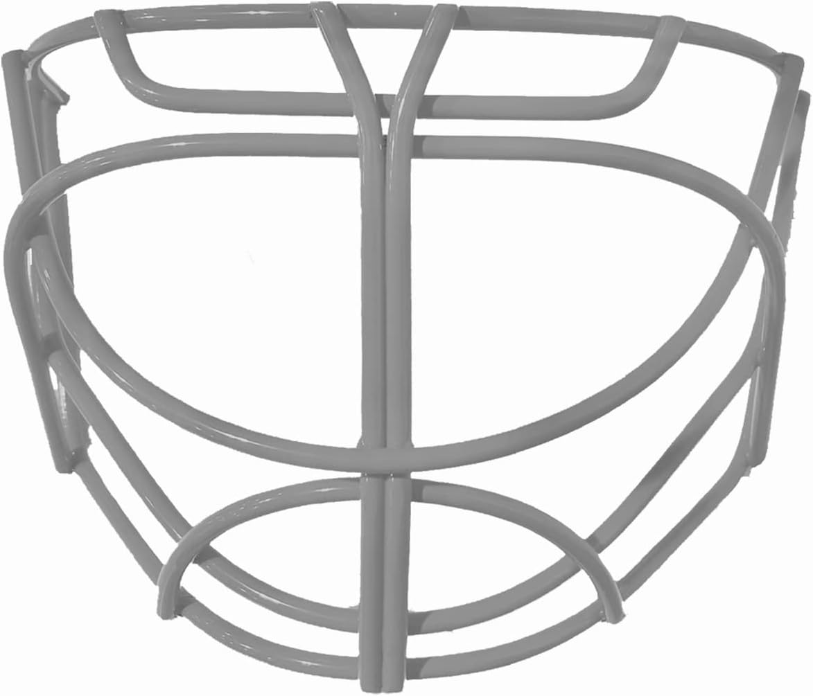 Mix Sports MX10 Pro Cat Eye Hockey Goalie Cage (Non-Certified) for Ice, Inline, Roller, Street & DEK Hockey