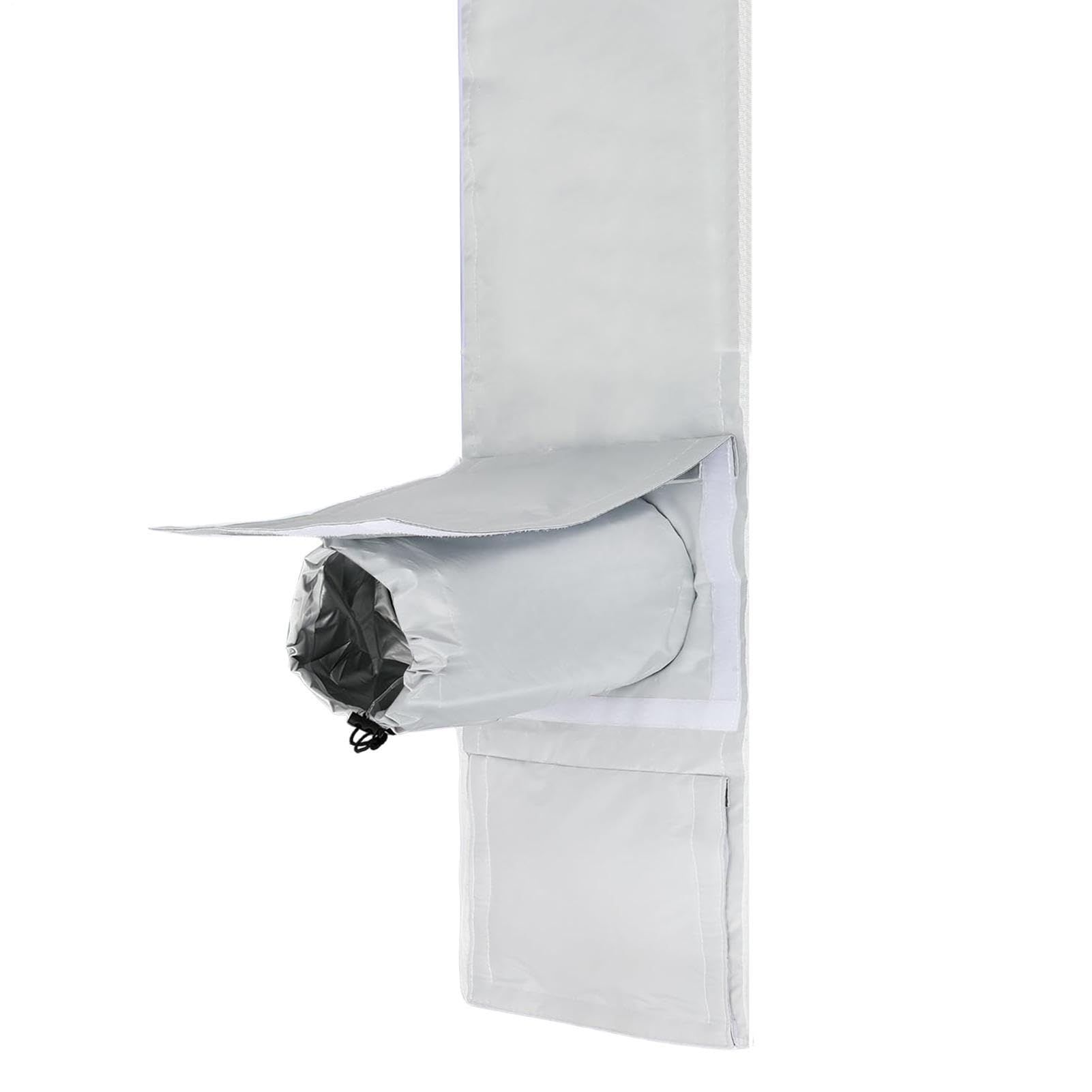 Guarnizione per finestra condizionatore portatile Set Sigillante Finestra | Telo ventilazione condizionatore mobile per Casa, Appartamento, Dormitorio, Soggiorno, Camera da , Studio