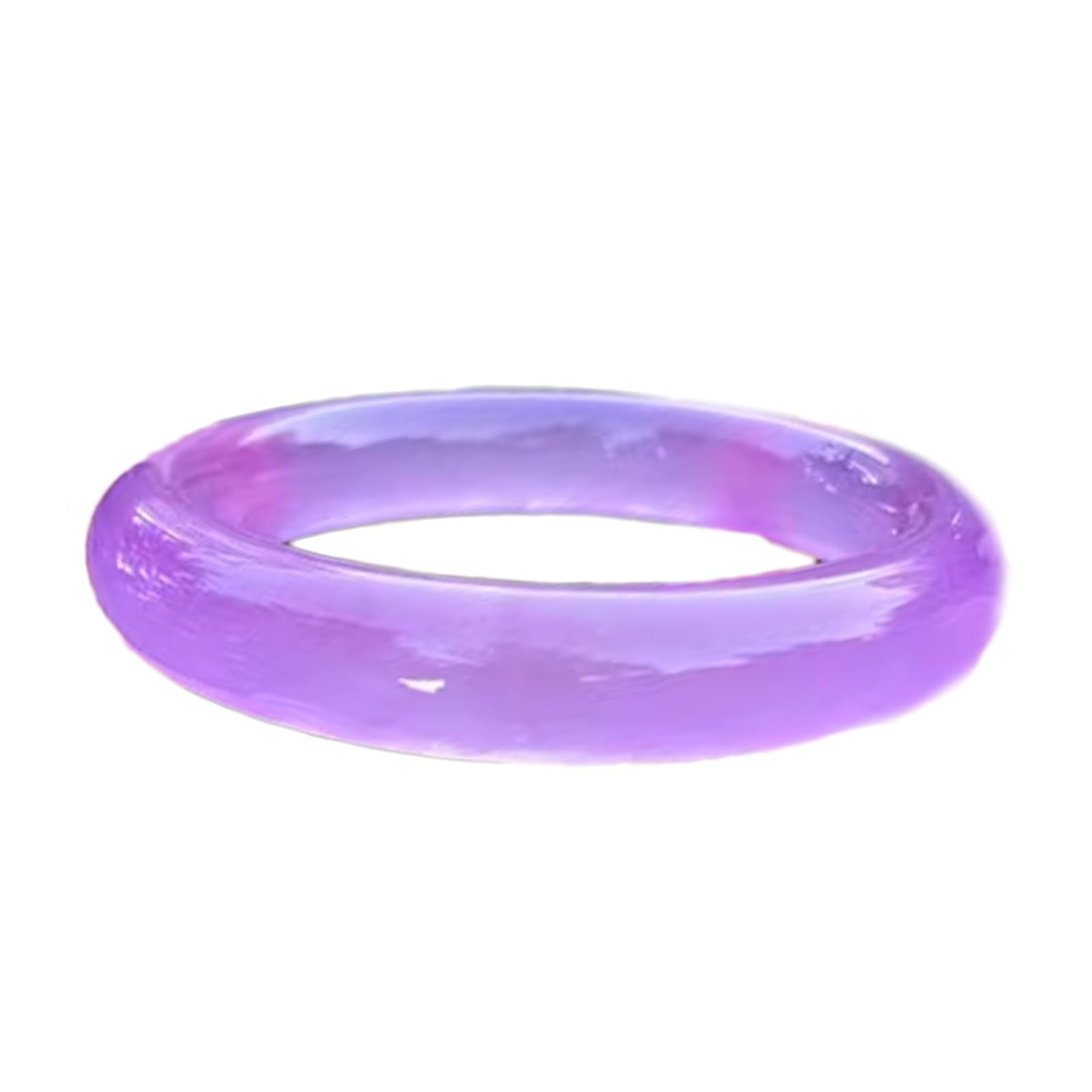 Bracelet porte-bonheur en jade violet pour femme, cadeau idéal en pierre naturelle ronde