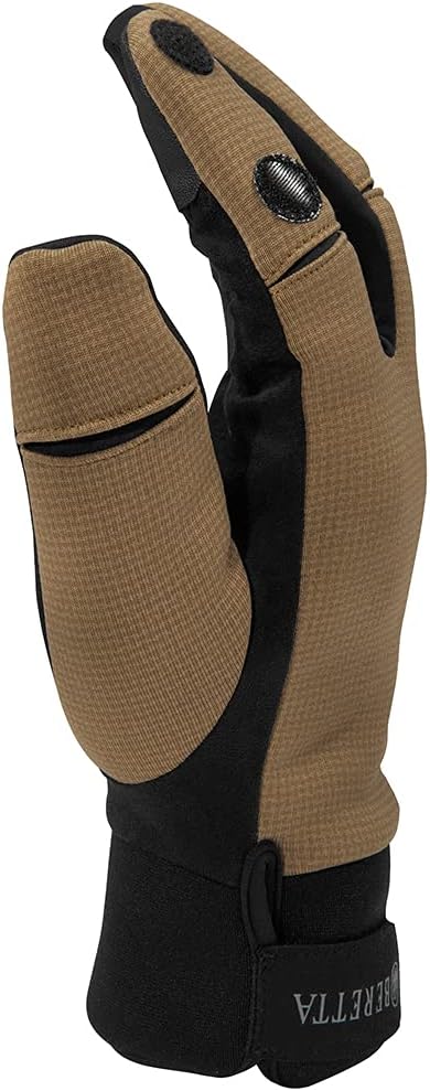 Beretta Men's Big Game Upland Waterfowl Hunting Polartec Touch Screen Anti Slip Watershield Gloves