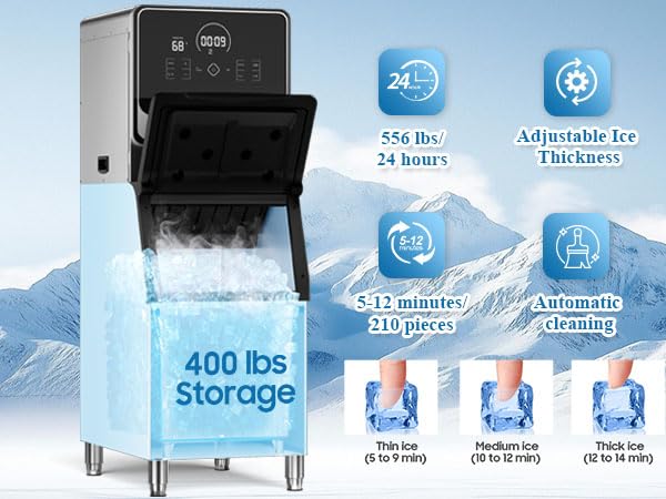 commercial ice maker premium 1684