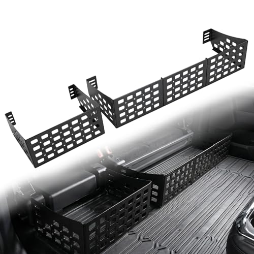 Under Seat Storage Molle Panel Fit for 15-25 F150 17-25 F250 F350 Crew Cab