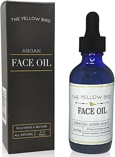 Limpiador de aceite facial de argán. Suero fa...