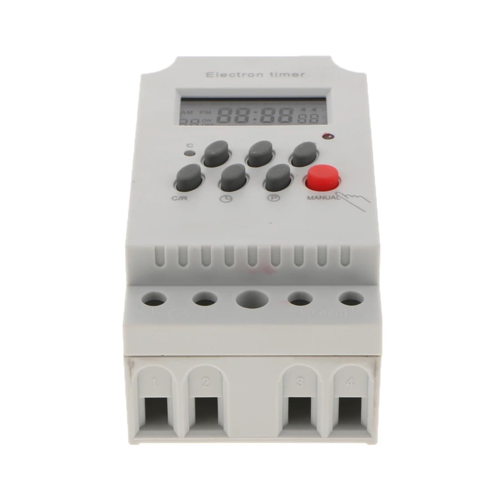 Interruptor Temporizador Mini programable, relé de Tiempo con Pantalla LCD, Carga de relé de Alta Potencia/CC 12 V