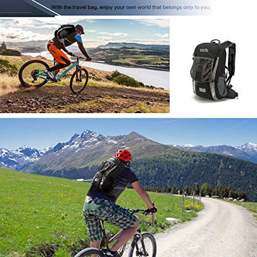 Rucksack 20 Liter LOCAL LION Fahrradrucksack für Wandern und Alltag