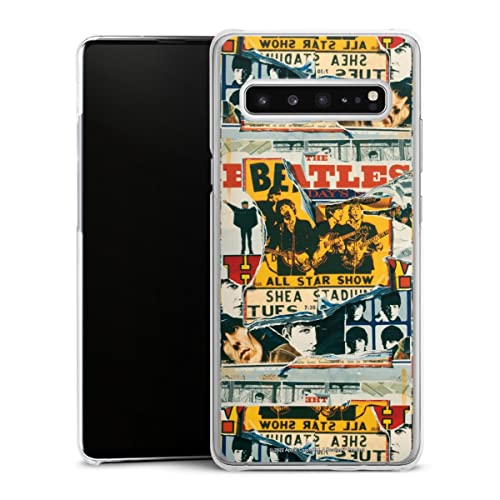 DeinDesign Coque Compatible avec Samsung Galaxy S10 5G Étui Housse The Beatles Rock ‘n’ Roll Musique - Les Beatles, Paul McCartney, John Lennon, RIngo Starr, George Harrison DeinDesign Coque Compatible avec Samsung Galaxy S10 5G Étui Housse The Beatles Rock 'n' Roll Musique