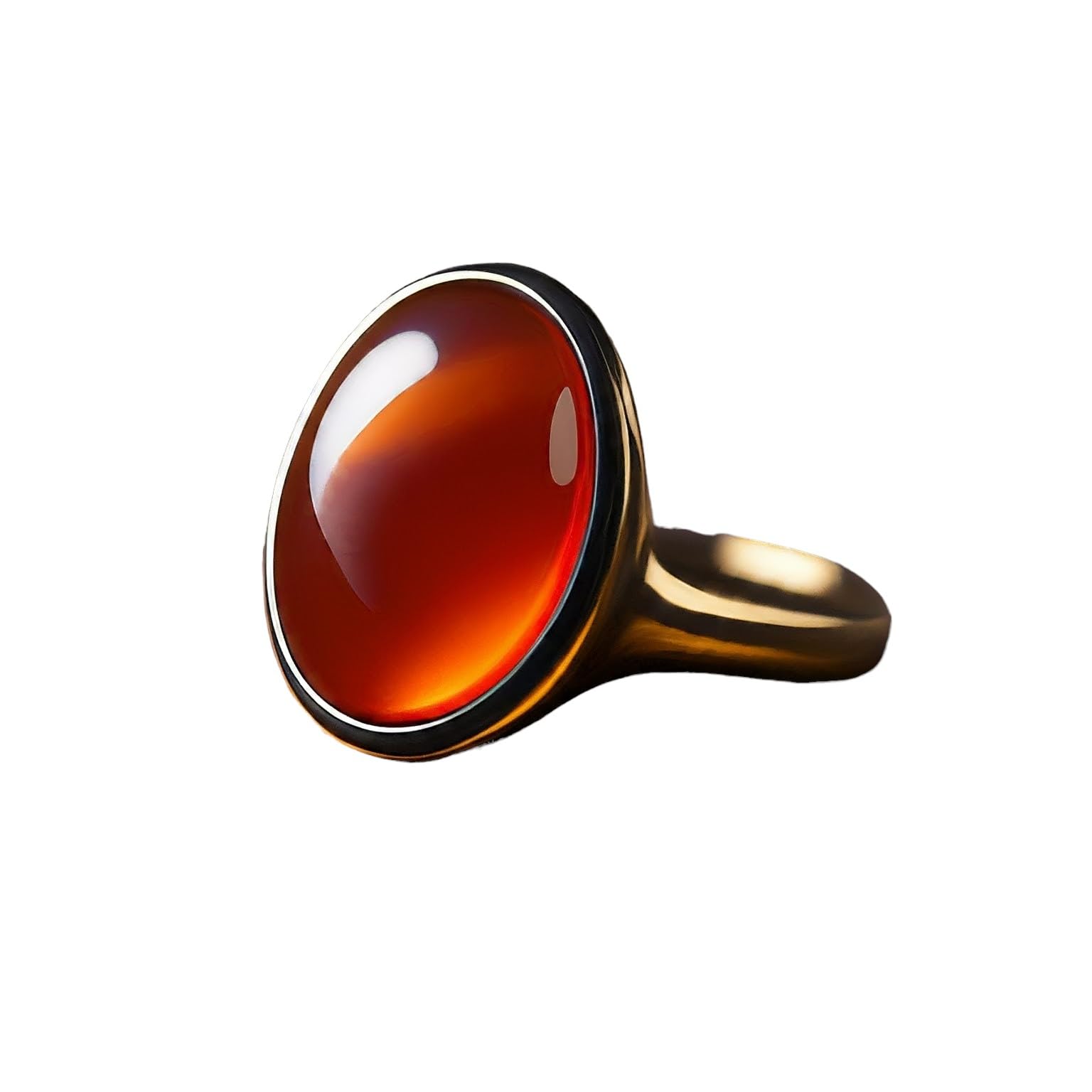 Natural Carnelian Ring Authentic Lab Certified Adjustable Oval Shape Healing Crystal for Fiery Energies of Carnelian Vibrant Style and Positive Aura (B0D9GSF95Z) Amazon Price History, Amazon Price Tracker
