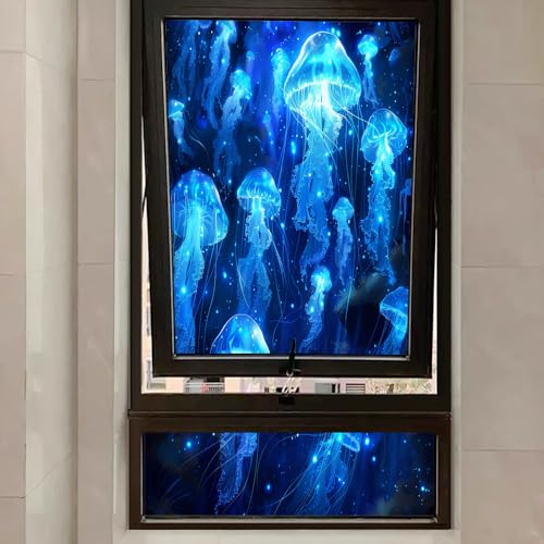 Película adhesiva para ventana con diseño medusa miniatura 7