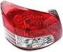 LOYALHEARTDY For 2007 2008 2009 2010 2011 2012Toyota Yaris Sedan Tail Lights Lamps Assembly, Left Driver Side Brake Light Red Lens Rear Halogen Tail Lights LH - Driver Side Taillight