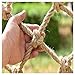 Stasy Rete da Arrampicata per Bambini, Rete Decorativa in Corda di Canapa per Parco Giochi Rete di Protezione per reti da carico in Rete Gigante da Gioco all'aperto(Size:1X2M(3X7FT))