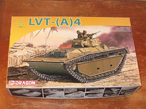 Dragon Models 1/72 LVT-(A) 4, 3rd Armored Amphibian Battalion, Peleliu 1944