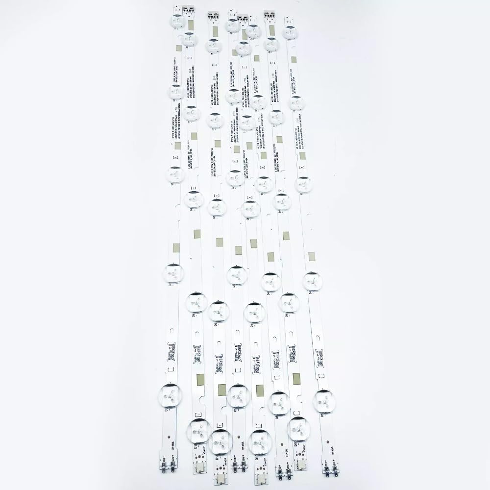 8Pcs LED Strips Led Backlight Strips Replacement for Samsung UN50M5300AF UN50J5000AF UN49j5200 UN49J5290 UN50J5200