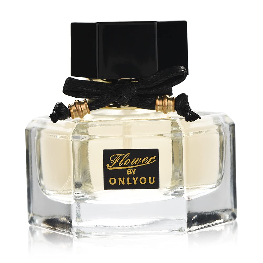 Women Perfume with Gift Packaging, Flowers and Wind Floral Atomizer Perfume, Glass Bottle Dancing Lady Fabulous Fragrance Perfume (8 x 8 x 6.5cm)(426 Pale Yellow Flower Dance)