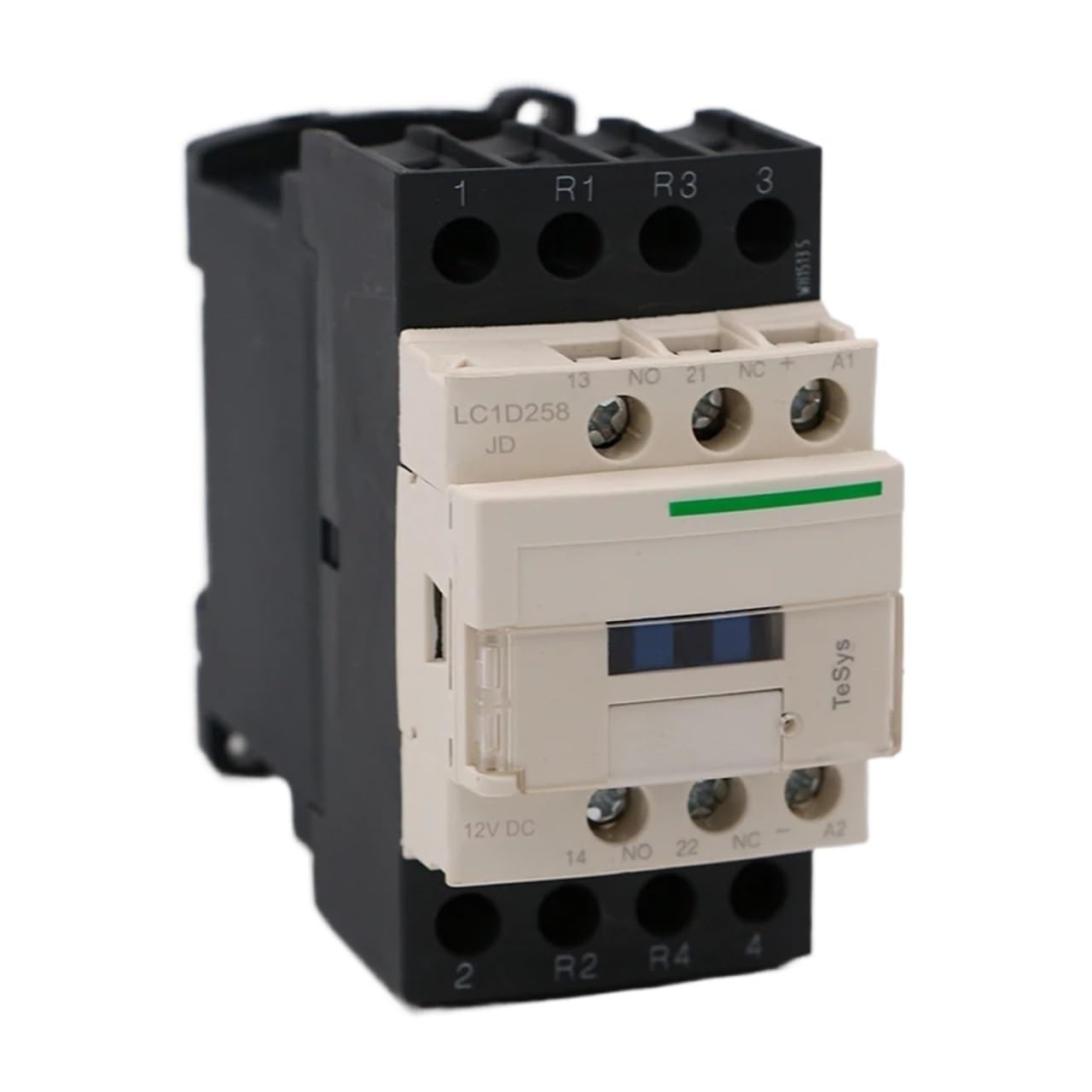 WQGQPXOB LC1D258JD DC electromagnetic contactor 4P 2NO+2NC LC1-D258JD 40A 12V Coil