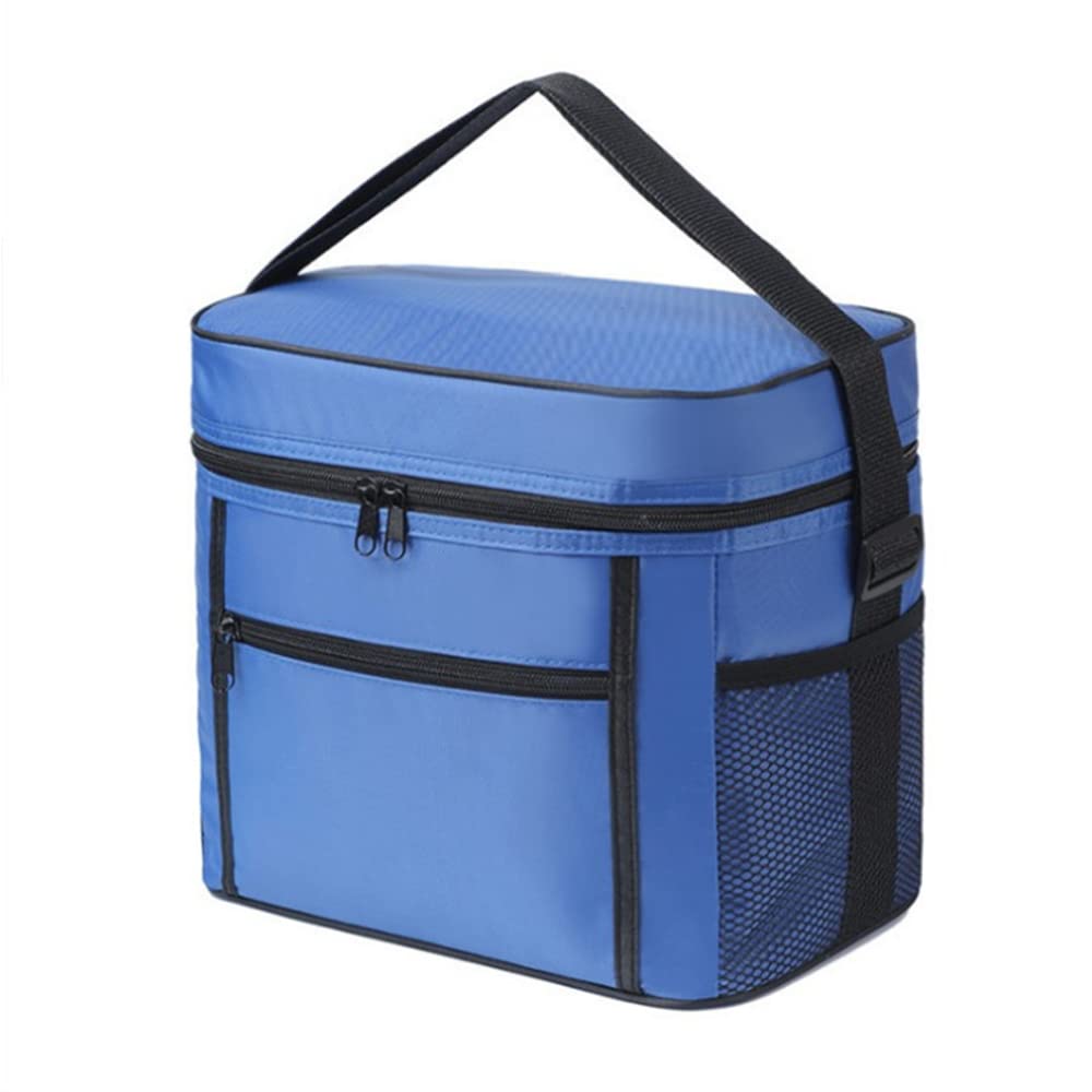 SagaSave Kühltasche, 27 x 14 x 24 cm Isolierbeutel Isoliert Picknicktasche Wiederverwendbar Thermotasche Lunchtasche für Lebensmitteltransport