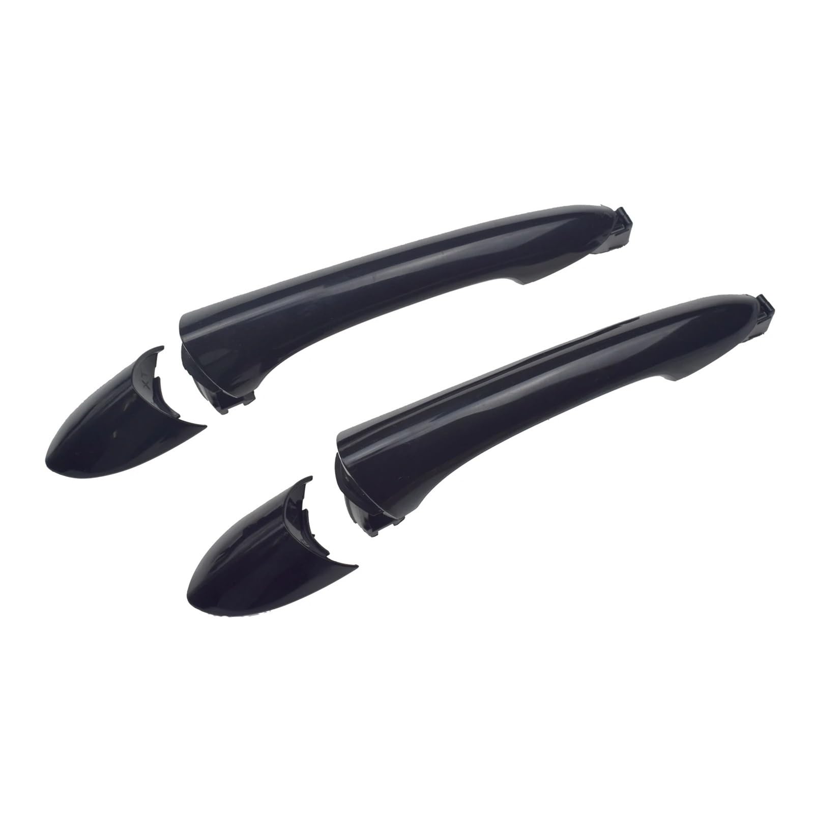 Punxdda 2 Pcs Rear Lh Rh Car Exterior Door Handle For Hyundai For Sonata 2011-2014 82651-3S000 82652-3S000 Car Exterior Door Handle Front Rear Left Or Right(2 Pcs Rear Lh Rh)