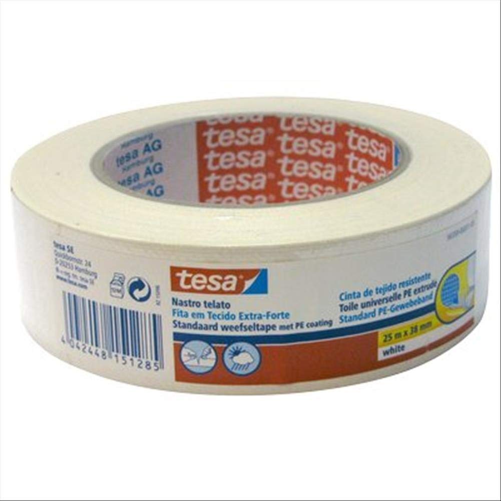 6 x Tesa 56359-00001-00 Nastro Telato Colorato -confezione da 6
