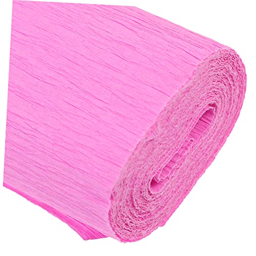 VILLCASE Florist Paper for Bouquets 1 Roll Italian Stretch Crepe Paper DIY Kit Decorations Craft Crepe Set Flower