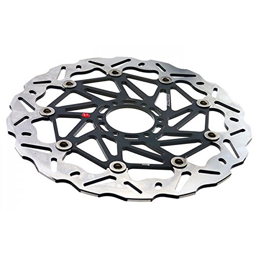 BRAKING Wave Disco freno anteriore sinistro WK001L per Yamaha YZF 750 R, 4HN3, 4HN, anno di costruzione 1995