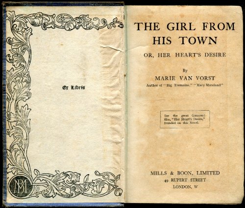 The Girl From His Town B0018FZACY Book Cover