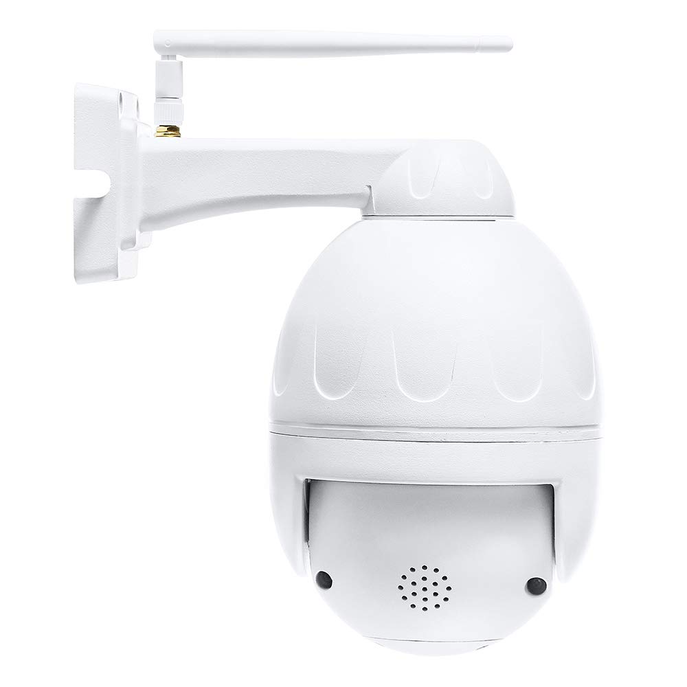 Videocamera di videosorveglianza PNI IP652W WiFi PTZ 1080p 2MP 5X Zoom ottico H265 slot microSD Visione notturna 50m IP66 Allarme rilevamento movimento Comunicazione audio bidirezionale
