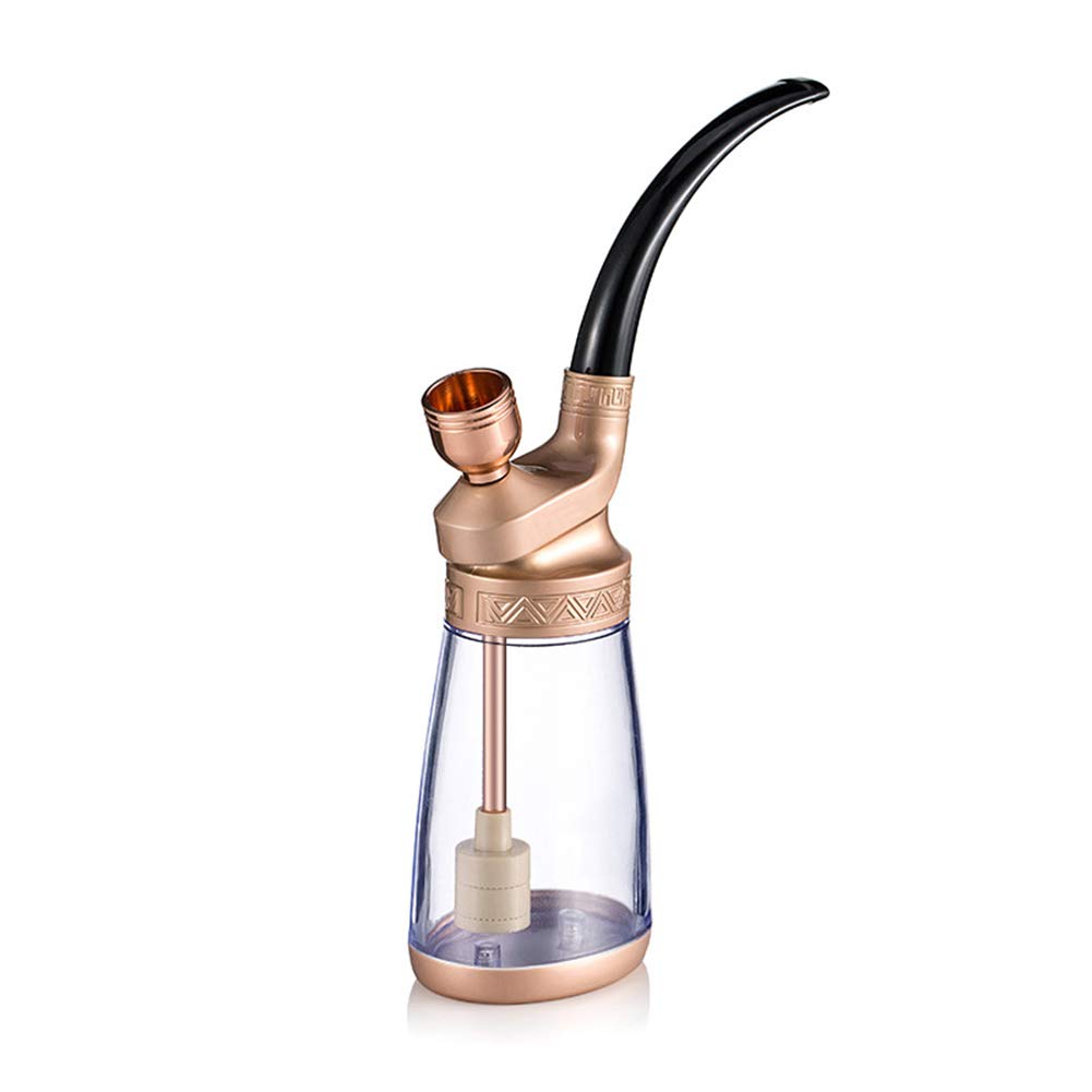 Plastic Bongs with Filter, Shisha Oil Rig Set Plastic Bongs with Tube Glass Bong for Smoking Bongs for Smoking Away Pleasure