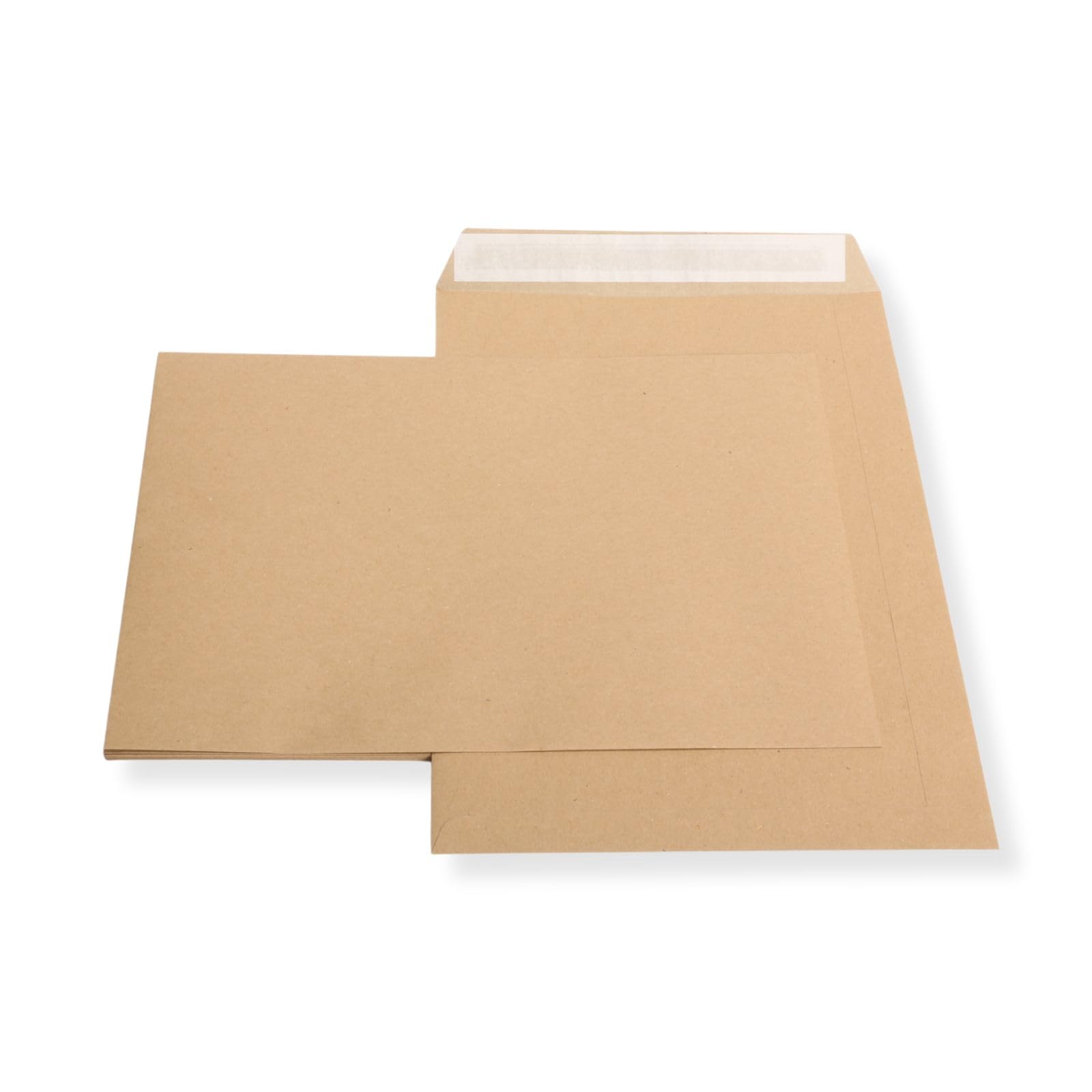 1000 St. Versandtaschen Briefumschläge B4 braun haftklebend ohne Fenster 250x353 mm HK