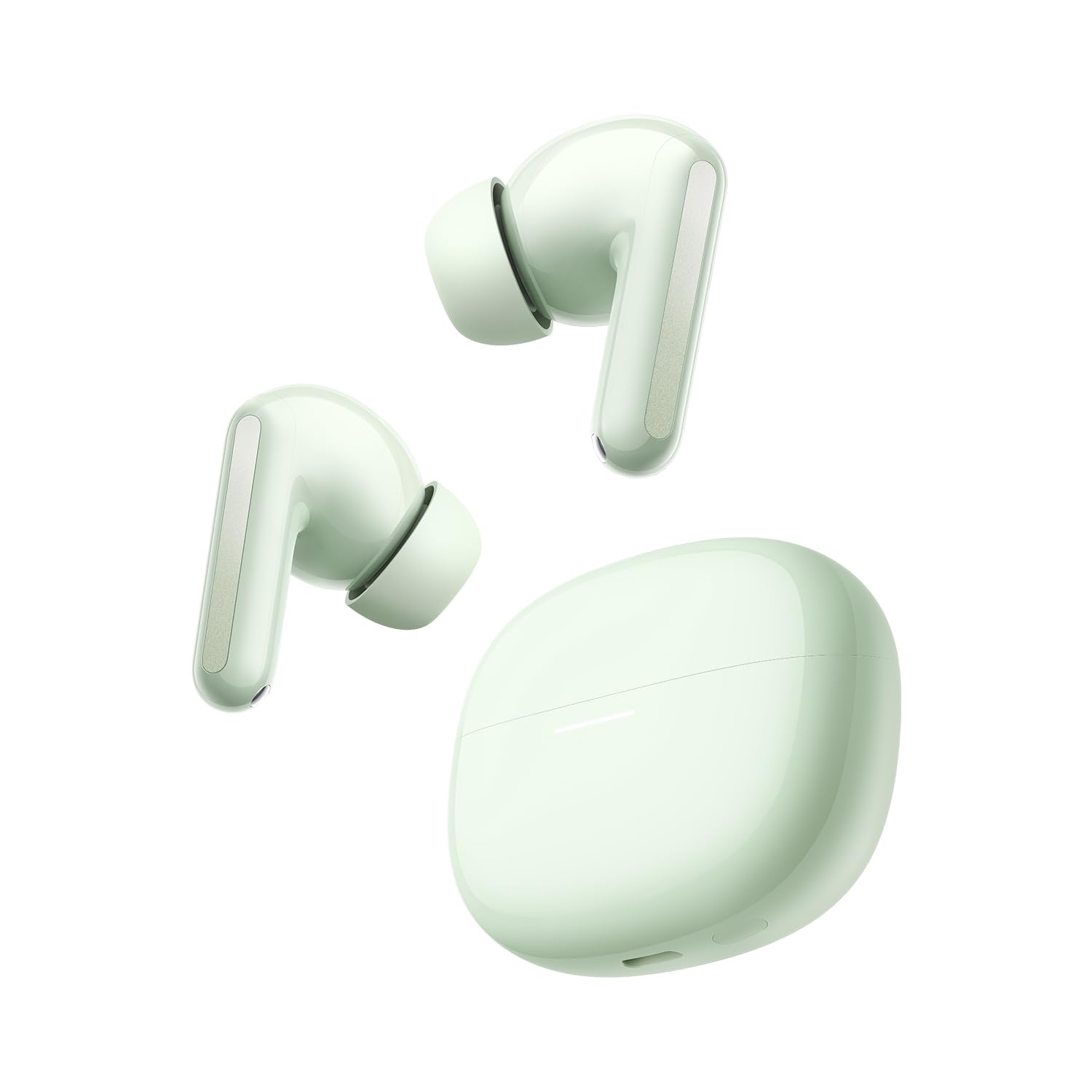 XIAOMI Redmi Buds 8, True Wireless Earbuds, 50dB Active Noise Cancellation, 3-mic AI calls, 11mm dynamic driver, Hi-Res Audio, Up to 11h+44h Battery Life, IP54, Green